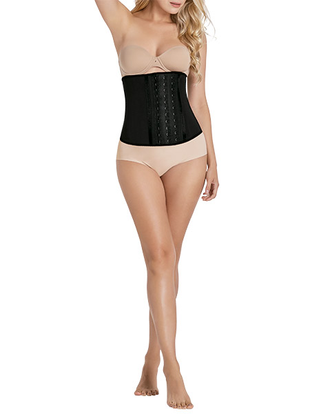 Cinturilla en látex forrada