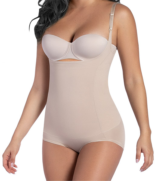 Body Térmico Senos Libres Tipo Cachetero con Levanta Cola - Imagen 3